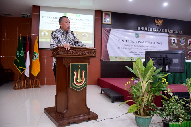 Sambutan Wakil Rektor Bidang Kemahasiswaan (Dr. Drs. Zainul Djumadin, M.Si)