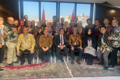 Delegasi APTIKOM bersama Duta Besar RI untuk negara Turki, Dr. Lalu Muhammad Iqbal (Ankara, 02/11/22)
