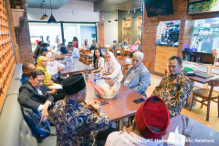 Saat audiensi terkait pemekaran Kabupaten Babo Raya antara Pimpinan Fisip Unas dan Bupati Teluk Bintuni Ir Petrus Kasihiw, M.T. di Jakarta,  Rabu, 12 April 2023