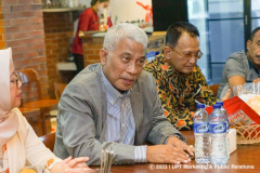 Dr. Tb. Massa Djafar saat memberikan pengarahan terkait kerja sama yang akan dilakukan oleh FISIP dan Pemerintah Kabupaten Babo Raya, Papua, di Jakarta, Rabu, 12 April 2023