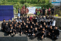 Foto bersama usai kegiatan pengabdian kepada masyarakat dosen prodi Biologi UNAS di SMK Al-Wafa, Ciwidey, Jawa Barat, Kamis, 02 Mei 2024