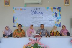 Para dosen Prodi Akuntansi dalam kegiatan Alumni Gathering serta perkenalan M.Ak FEB Unas