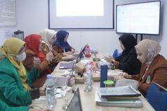 Berlangsungnya Audit Mutu Internal Pendidikan Profesi Ners, di Ruang Rapat FIKES Lt.4 Menara 2 Unas Ragunan Jakarta, Kamis, 22 Februari 2024.