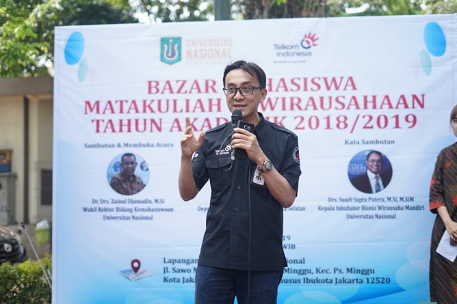Deputy General Manager Witel Jakarta Selatan PT Telkom Indonesia Tbk Bambang Sunaryadi