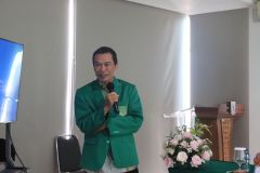 Dekan Fakultas Biologi dan Pertanian Dr. Tatang Mitra Setia, M.Si. Berikan Sambutan pada Simulasi Eksternal