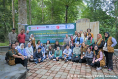Foto bersama para mentor dan peserta di Kebun Raya Eka Karya, Bedugul, Bali, Kamis, 18 Mei 2023