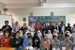 Penutupan Kegiatan Pengabdian Kepada Masyarakat bertajuk Karantina FLS2N (Festival Lomba Seni Siswa Nasional) di Aula SMAN 11 Jakarta pada 23 Mei 2023