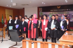 Fakultas Hukum Adakan Kompetisi Peradilan Semu Internal (6)