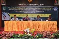 Fakultas Sastra Indonesia Gelar Pelatihan Penulisan Artikel Ilmiah (17)