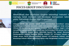 Materi oleh Prof. Dr. Made Adnyana, S.E., M.M., pada kegiatan FGD Pusat Kajian Sosial Politik FISIP Universitas Nasional tema "Kebangkitan Industri Tekstil Indonesia" pada hari Kamis, 1 Juli 2021