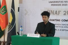 Moderator Rico Ega Prayogi Turut Hadir di Kegiatan Lomba Debat HIMAKSI UNAF