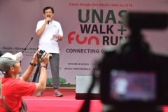 Sambutan dan Ketua Pelaksana Fun Walk & Fun Run Bambang Warsono