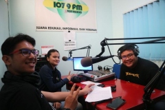 Komedian dan Pemain Film Hifdzi Khoir Sambangi UNAS Radio (7)