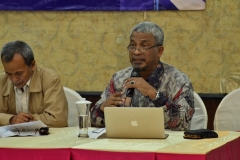 Narasumber Dr. T.B Massa Jafar Dosen Ilmu politik