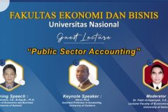 Flyer kegiatan Public Sector Accounting Fakultas Ekonomi dan Bisnis UNAS