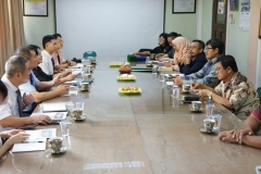 Visiting delegations of Guangxi University for Nationalities and Universitas Nasional to South Jakarta court, Lawyer’s Association and Prosecutor Office, pada Rabu (28/8)