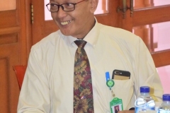 Direktur Akparnas Eddy Guridno, S.E., M.Si.M. memaparkan tentang Akparnas