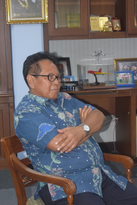 Wakil Rektor Bidang Administrasi Umum, Keuangan, dan SDM (Dr. Drs. Eko Sugiyanto, M.Si)