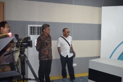 Sekretaris Jenderal Kemenristek DIKTI, Prof Ainun Na'im & Rektor Universitas Nasional di Lab Bambu Kuning (1)