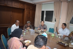 Silaturahmi jajaran pimpinan Universitas Nasional dengan Sekretaris Jenderal Kemenristek DIKTI, Prof Ainun Na'im, di kampus UNAS Pejaten (2)