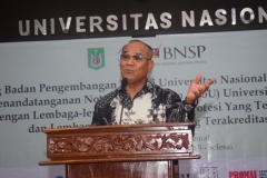 Sambutan Rektor Universitas Nasional (Dr.Drs. El Amry Bermawi Putera, M.A) (2)