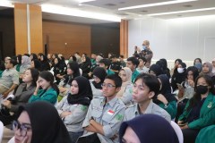 Para mahasiswa dalam pembukaan kegiatan Office Tour di Kementerian Perdagangan, Selasa, 18 Juli 2023.