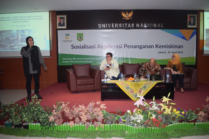 P5M Universitas Nasional Kerjasama dengan Kementerian Sosial RI Adakan Seminar Akselerasi Penanganan Kemiskinan (16)