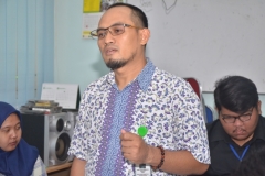 Wakil Dekan II FISIP Aos Yuli Firdaus, S.IP., M.Si. Saat Memberikan Sambutan (1)