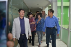 Delegasi Kyungpook Berkeliling Gedung Universitas Nasional 5