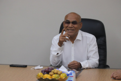 Rektor Universitas Nasional Dr. El Amry Bermawi Putera, M.A. saat Penandatanganan MoU Universitas Nasional dan Institut Teknologi dan Bisnis Ahmad Dahlan pada Kamis 10 Juni 2021 di Ruang 108 UNAS