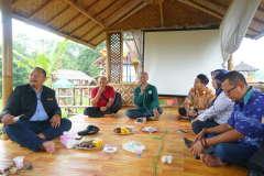 Presentasi penelitian dan PKM Dosen & Mahasiswa Prodi Ilmu Komunikasi Unas di Desa Wisata Cikaso, Selasa, 07 Februari 2023