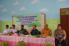 Pembukaan kegiatan Penelitian dan PKM Dosen & Mahasiswa Ilmu Komunikasi di  Kampung Pancasila Desa Cikadu, Rabu, 08 Februari 2023