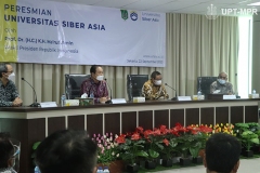 Peresmian Universitas Siber Asia oleh Wakil Presiden Republik Indonesia (RI), Prof. Dr. (HC) KH Ma’ruf Amin pada Selasa, 22 September 2020