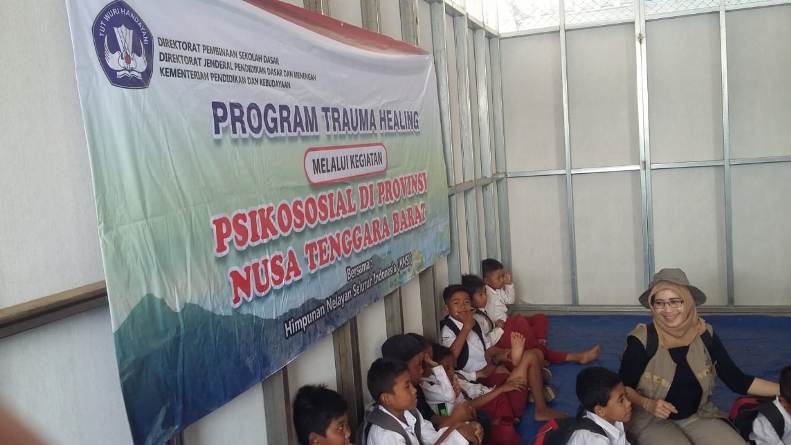 Pusat Penelitian dan Pengabdian Masyarakat (P3M) UNAS bersama Direktorat Kementerian Pendidikan dan Kebudayaan telah mewujudkan Peduli Lombok, NTB (11)