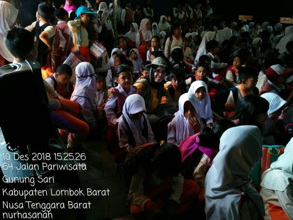 Pusat Penelitian dan Pengabdian Masyarakat (P3M) UNAS bersama Direktorat Kementerian Pendidikan dan Kebudayaan telah mewujudkan Peduli Lombok, NTB (6)