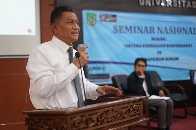 Pakar Hukum Pidana Universitas Islam Indonesia Prof. Dr. Mudzakkir, S.H., M.H
