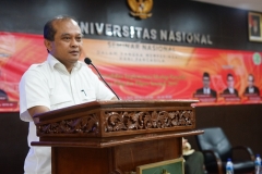 Dosen Ilmu Politik Universitas Nasional Drs. Ganjar Razuni, S.H., M.Si.