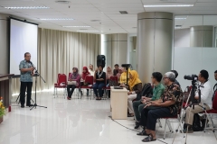 Seminar “Politik Pendidikan di Indonesia: Tantangan dan Peluang di Era Revolusi Industri 4.0” pada Kamis (3/10) di ruang seminar lantai 3 Menara Unas ragunan