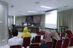 Seminar “Politik Pendidikan di Indonesia: Tantangan dan Peluang di Era Revolusi Industri 4.0” pada Kamis (3/10) di ruang seminar lantai 3 Menara Unas ragunan
