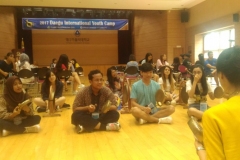 Saat belajar musik di daegu youth camp