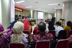 prosesi sidang senat terbuka Sdr Dr. Muhammad Ramdan, di Jakarta (21/3).