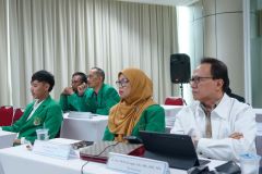 Tim penyusun akreditasi  hadir dalam acara Simulasi Internal Akreditasi Prodi Magister Hukum, di Ruang Rapat Seminar Lt.3 Menara Unas, Ragunan Jakarta, Jum'at, 29 Desember 2023