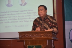 Dr. Ramlan Siregar, M.Si. (Ketua Yayasan Memajukan Ilmu dan Budaya, YMIK)