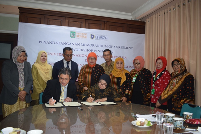 Universitas Nasional (UNAS) jajaki kerjasama dengan Universiti Sultan Zainal Abidin (UniSZA) Malaysia (3)