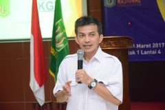 Salah satu pembicara dari tim KGN Indonesia