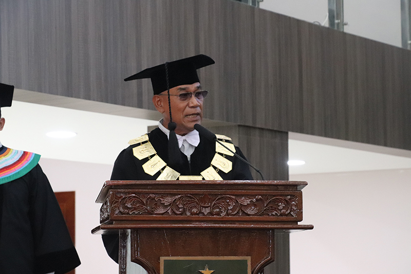 Pidato Rektor Universitas Nasional Dr. El Amry Bermawi Putera, M.A. pada wisuda UNAS Sabtu, 26 Juni 2021