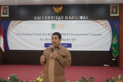 Wakil Rektor Bidang Akademik Prof. Dr. Iskandar Fitri, S.T., M.T.