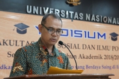 Wakil Dekan Fakultas Ilmu Sosial dan Ilmu Politik Bidang Akademik	Dr. Ahmad Muksin, M.Si.