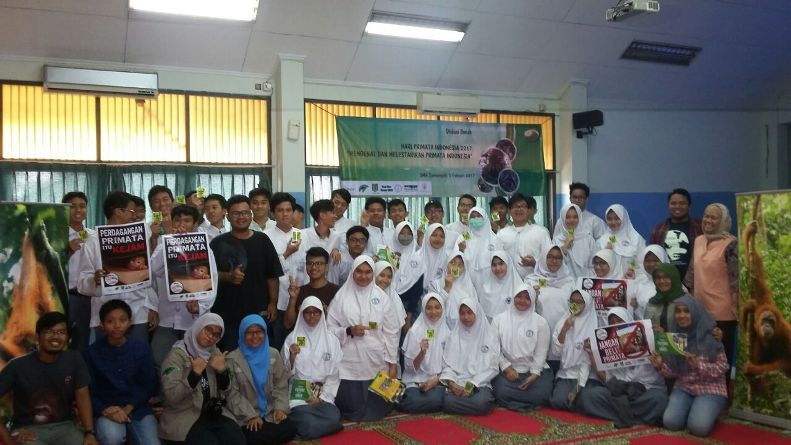 UNAS_hari primata Indonesia 2017 di SMA Sumbangsih