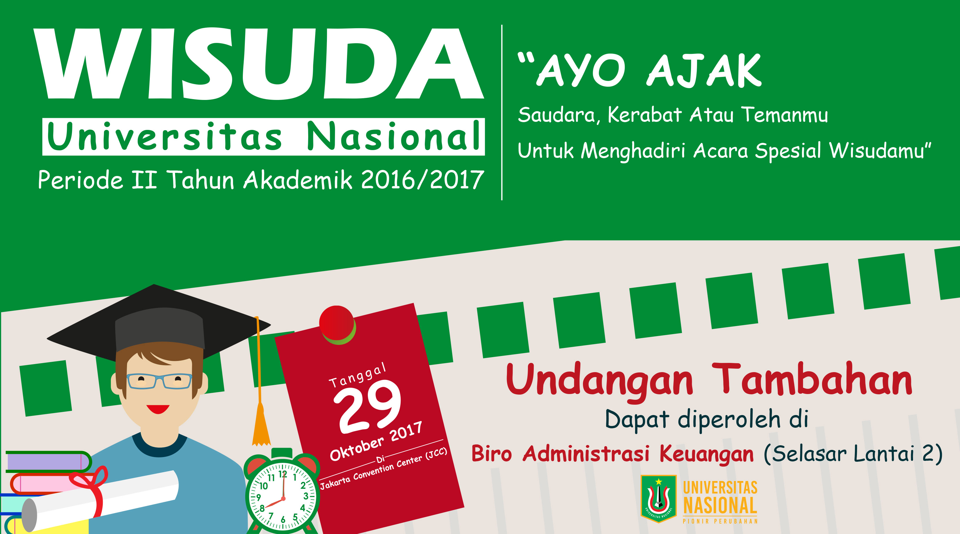  Undangan  Tambahan Wisuda  Periode II Tahun Akademik 2022 